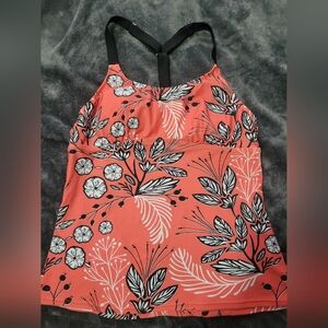 Floral Coral Women's Tankini